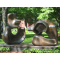 grandes sculptures de cuivre en plein air métal artisanat abstrait sculpture